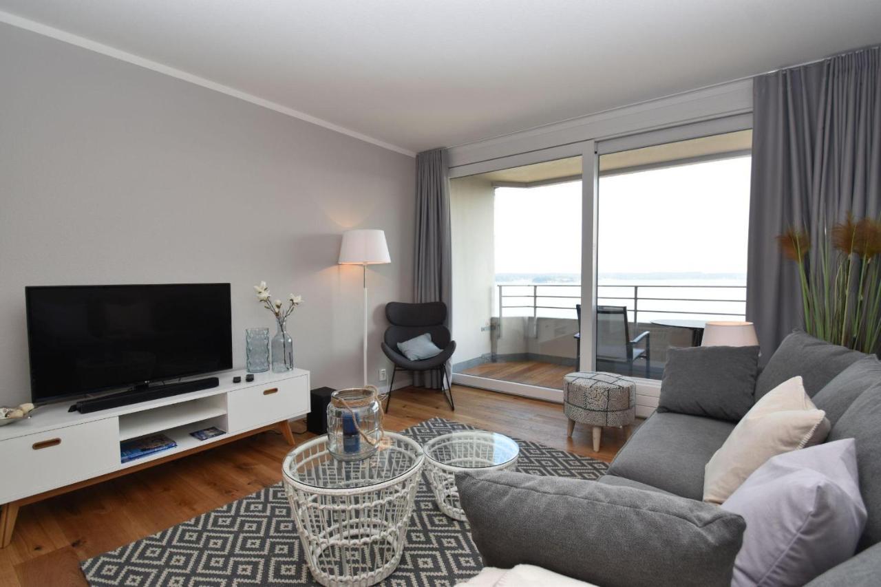 Fewo1846 - Intermar Lina K - Luxurioeses Apartment Im 6 Og Mit Balkon Und Meerblick Glücksburg Exterior foto